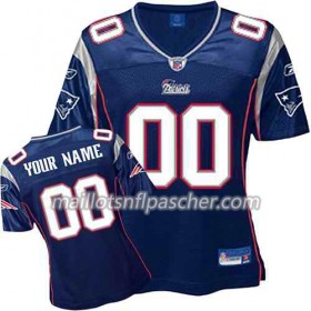 Maillot New England Patriots Custom Navy - Femme